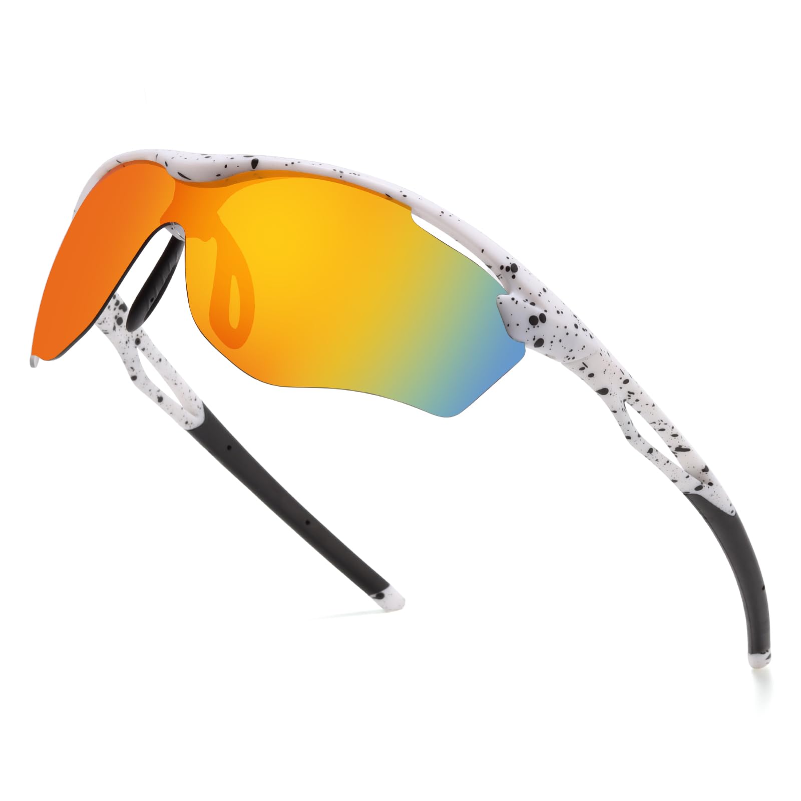 Spolaryzowane sportowe okulary przeciwsłoneczne mężczyźni kobiety ochrona UV400 prostokątne okulary przeciwsłoneczne do biegania kolarstwa baseball wędkarstwo