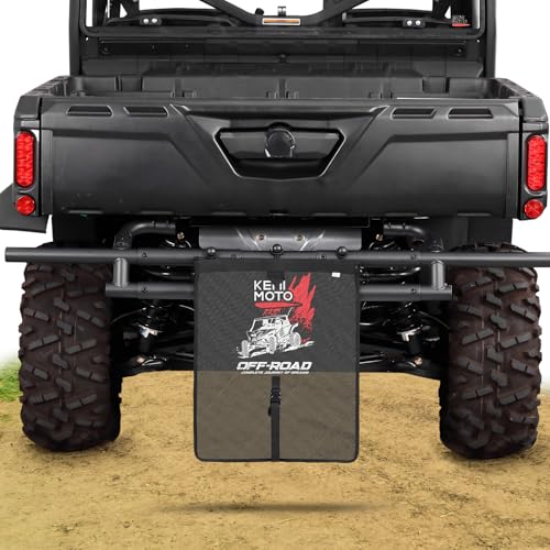 Image of KEMIMOTO Large Trash Sack for UTV ATV, Dry-Wet Trash Bag PVC Mesh Trash Sack Universal Accessorie Compatible with Polaris RZR, Can-Am, CFMOTO, Teryx, Pioneer, Golf Cart, Off-Road-Work Print