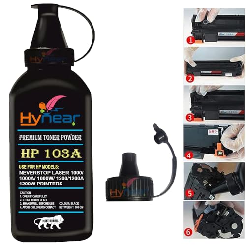 Image of 103A Toner Powder Compatible for Neverstop Laser MFP 1200w, Neverstop Laser MFP 1200a, Neverstop Laser 1000a, Neverstop Laser 1000w Printers (Powder-1)