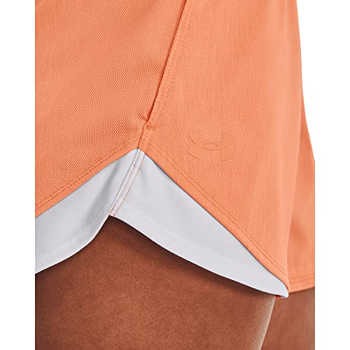 Under Armour Damen Play Up Twist Shorts 3.0, (866) Orange Blast/Mellow Orange/Mellow Orange, X-Groß – Ansicht 6