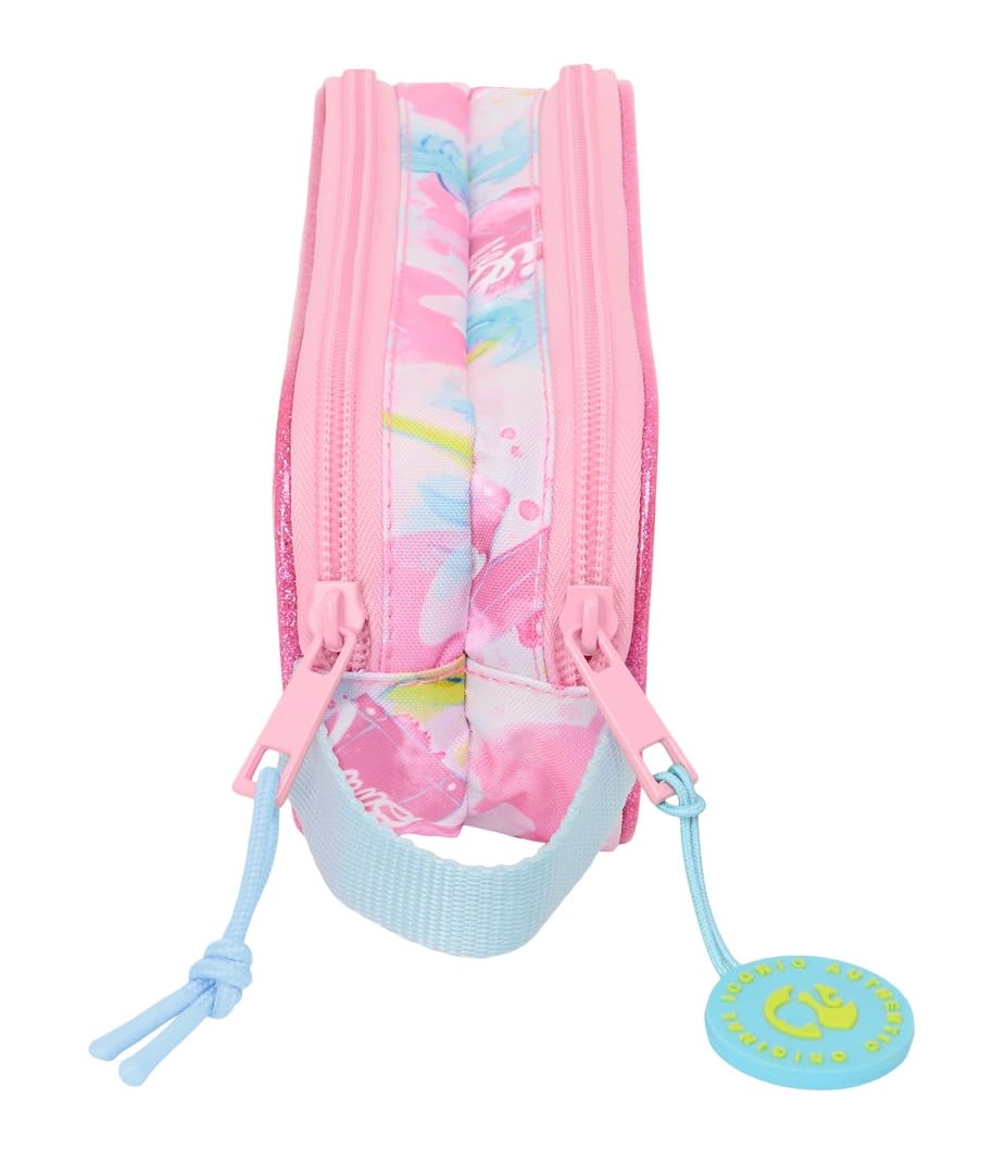 Safta BARBIE PAINTERLY, Double Child's Pencil Case, Children's Pencil Case, Ideal for School-Age Children - Image 3