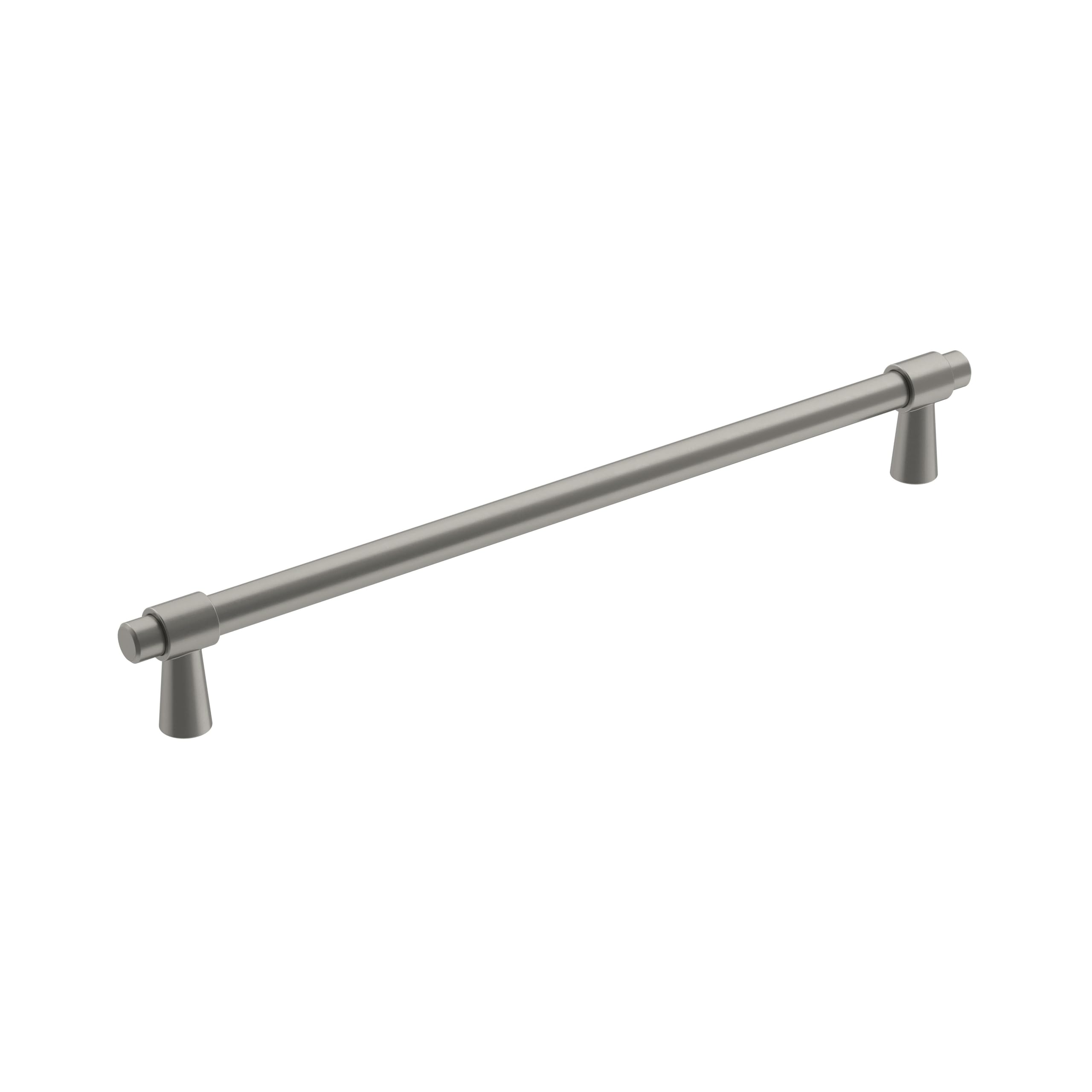 Amerock, Satin Nickel, 8-13/16 inch (224mm) Center-to-Center