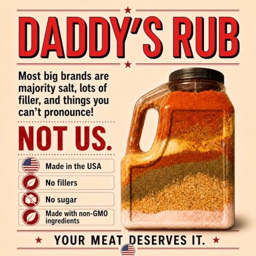 Image of Daddy's Rub Original All-Purpose BBQ Seasoning Blend, 5oz (Pack of 1)