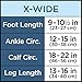 Compression Socks Women Toeless XWide - Arch Support and Ankle Support Band | Gradient Pressure, Woman Knee High Queen Plus Size Premium Hosiery | Soft Thick Comfortable Cotton, Open Toe