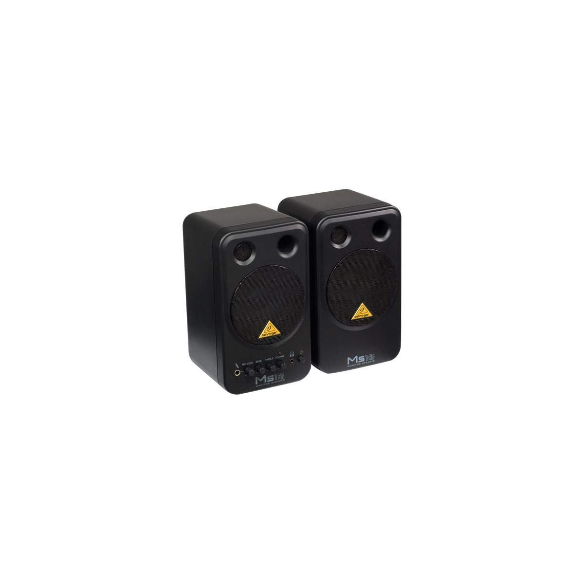 Behringer Ms16 RCA Active Personal Woofer Monitor System, Black Amazon.in Musical Instruments