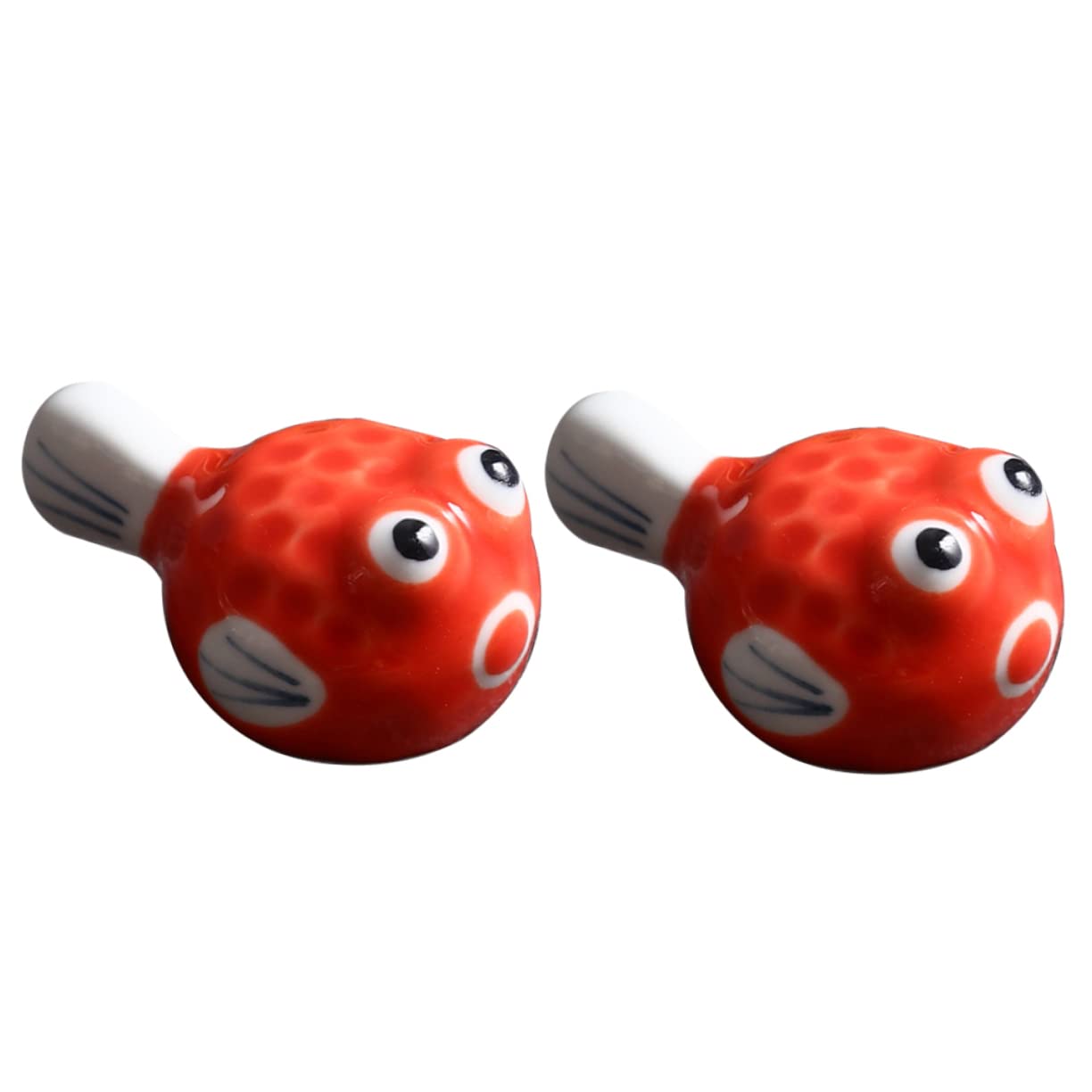 VALICLUD 2Pcs Pufferfish Chopstick Holders Cute Japanese Style Dining Supply for Clean Tabletop Friends Family Stable Base for Home Office Restaurants