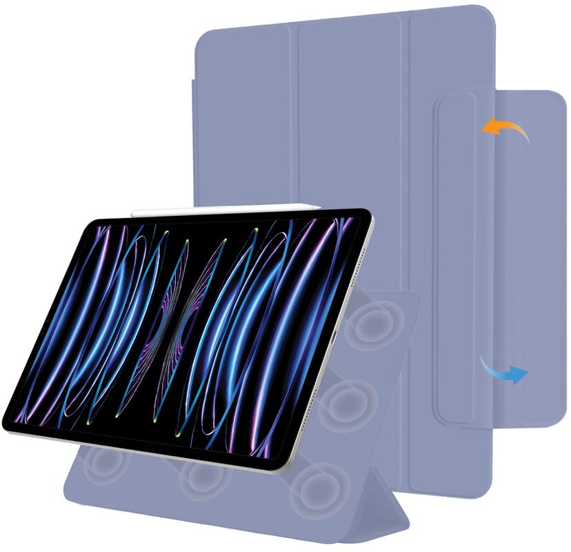 Robustrion Cover for iPad Pro 11 inch Cover Case (4th/3rd/2nd Generation) [Magentic Attach] Case for iPad Pro 11 inch [Auto Sleep Wake Support] - Lavender (B0CFM6VNB8) Amazon Price History, Amazon Price Tracker