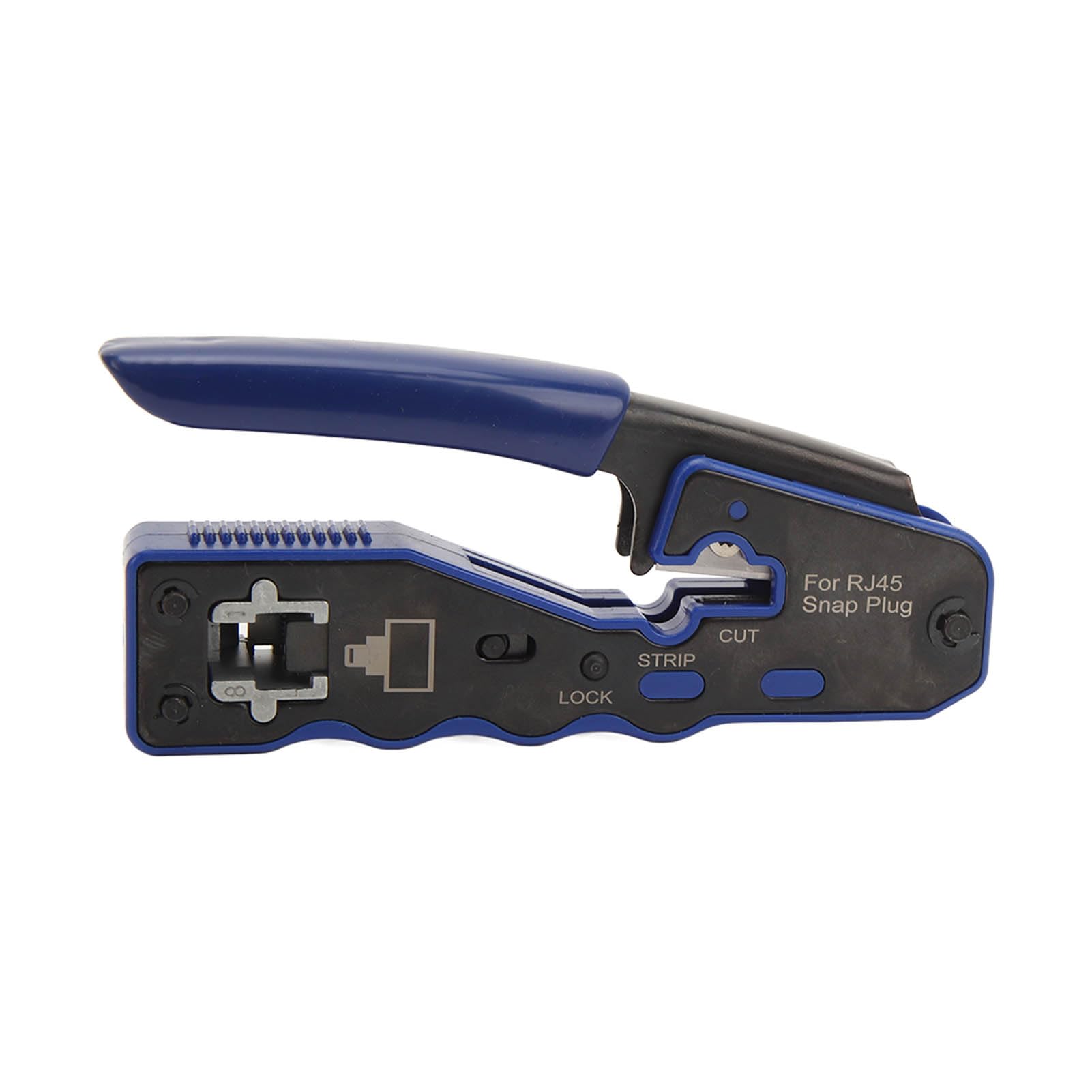 Tester Per Cavi di Rete RJ45 E Strumento di Crimpatura Se, Kit Crimpatrice Ethernet Professionale Per Manutenzione E Riparazione Efficienti dei Cavi Ethernet