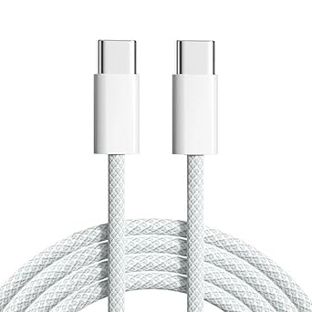 Original 60watt Fast Charging Type C to C Cable (1 Meter) – Compatible with iPhone 15/15 Plus/15 Pro/15 Pro Max & iPhone 16/16 Plus/16 Pro/16 Pro Max.