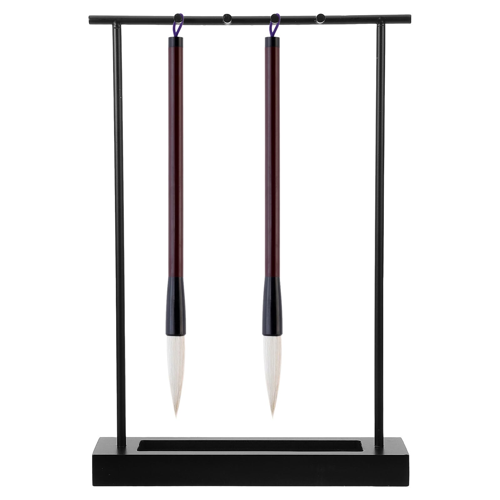 Kalligraphie Pinselhalter Aus Massivem Eisen Für Chinesische Pinseltrocknung Stabiler Stifthalter Hängender Pinselhalter Organizer Für Kalligraphiepinsel Und Schreibgeräte Traditio