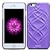 iPhone 6S Plus Wallet Mirror Case for Girl -Tstar (TM) Creative Mirror Design with 3 Card Holder Slot Protective Hard Case for Apple iPhone 6 Plus & iPhone 6S Plus -5.5 Inch (Purple)