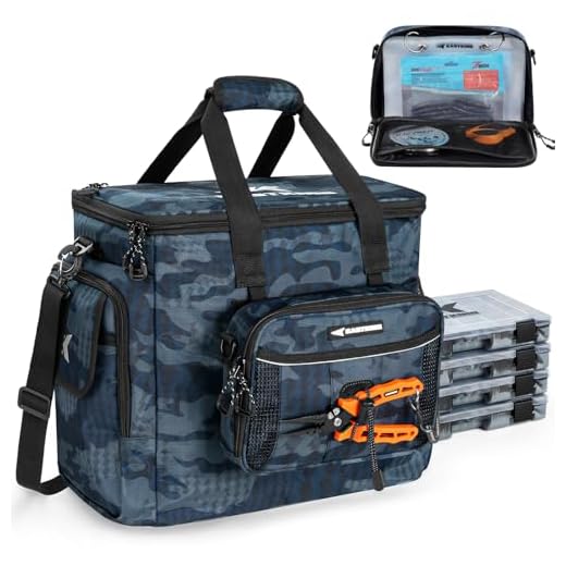 Best waterproof backpack for fishing KastKing BaitSpace Fishing Tackle Bag