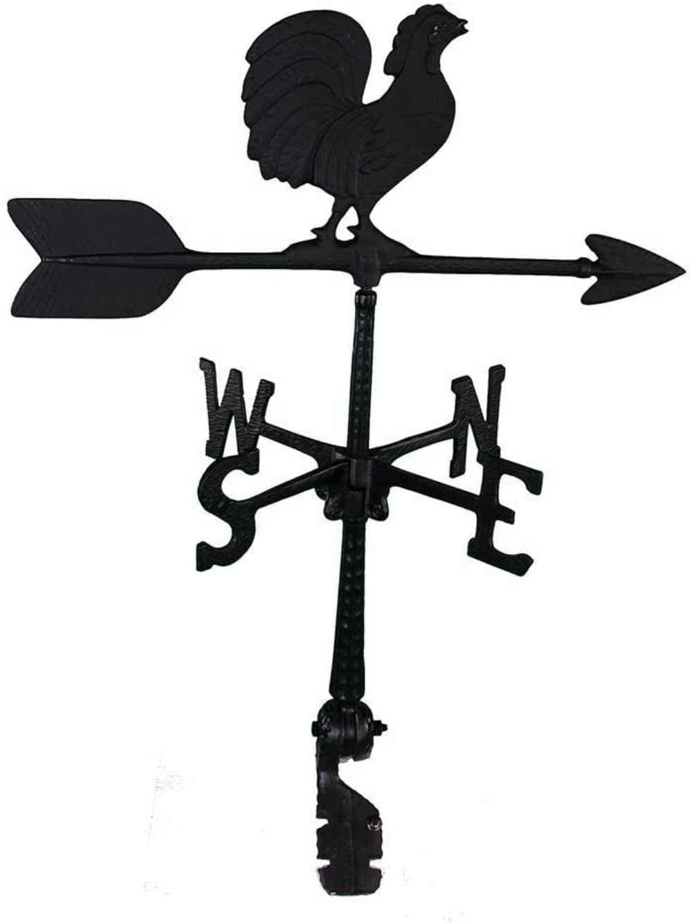 Girouette coq de toit pour identifier la direction du vent avec style - 2