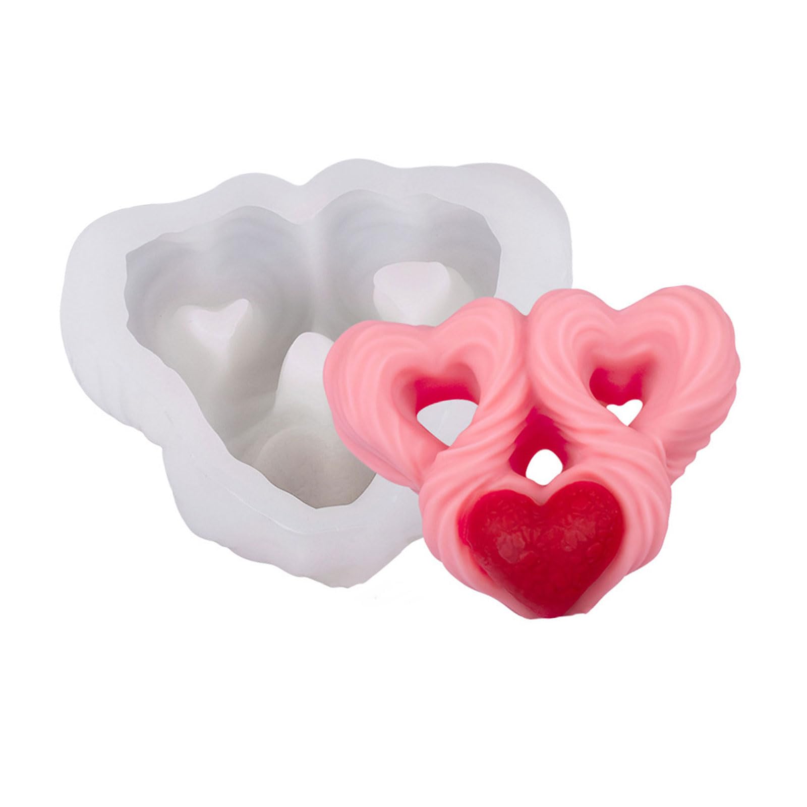 YROHGKPN Food Grade Heart for Aromatherapys Creation and Anniversary Decorations Heart Designs