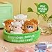 WHAT DO YOU MEME? Emotional Support Highland Cows by Relatable, Cuddly Plush Toys and Stuffed Animals, Includes 5 Plushies with Basket, Cozy Holiday Stocking Stuffer and Gift for Kids