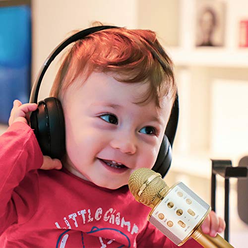 Kinderen Microfoon Speelgoed voor Meisje Jongen, verjaardagscadeau cadeau voor 5-9 jaar oud speelgoed zingen Bluetooth… - Afbeelding 7