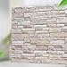 10pcs 3D Tile Brick Wall Sticker Carta da parati autoadesiva in schiuma impermeabile pannello,Adesivi murali in mattoni 3D, Carta da parati rimovibile in schiuma di polietilene autoadesiva