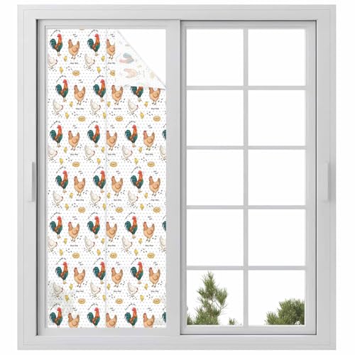 Vinilo Decorativo para Ventana Qeiwoamlton 78.7"x29.5" Blanco miniatura 1