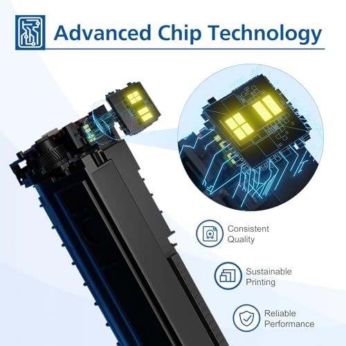 219X 219A MFP 3302FDWG Toner Mit Chip: Kompatible Ersatz für HP 219X 219A für Color LaserJet Pro MFP 3302FDNG 3302SDWG 3302FDW 3302SDW 3302FDN 3202DN 3202DW Schwarz Cyan Magenta Gelb W2190X 4-Pack