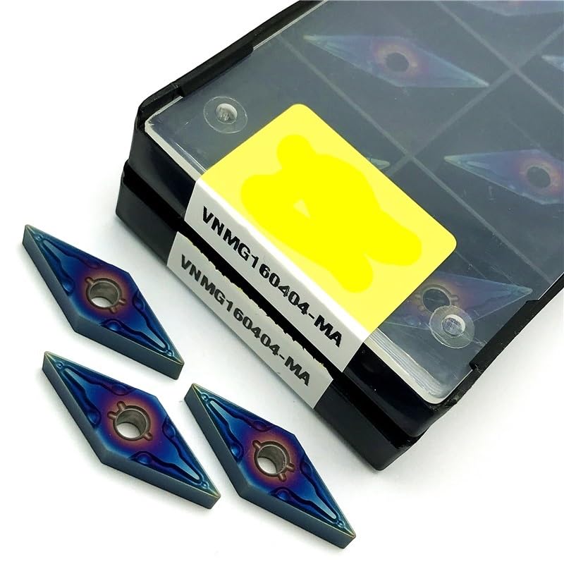 10 piezas VNMG160404 herramienta de torneado CNC miniatura 6