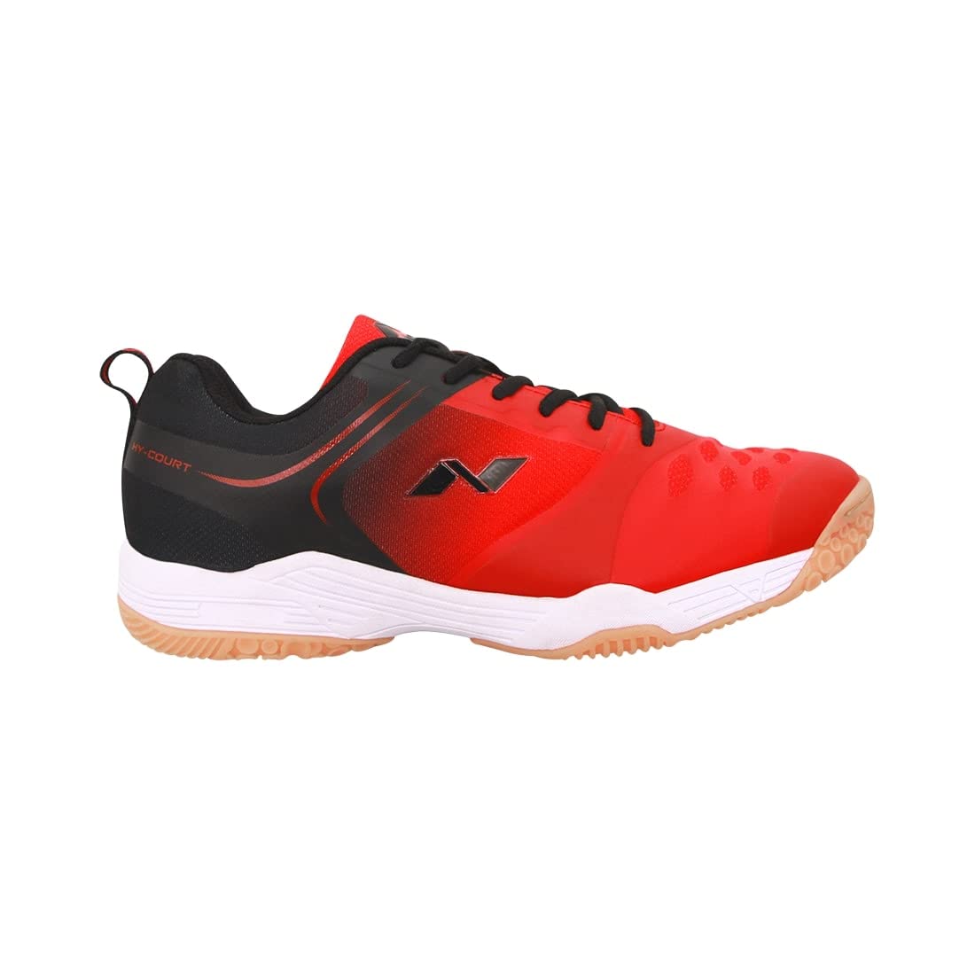 Nivia HY COURT 2.0 BADMINTON SHOE,Red 