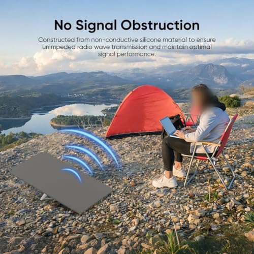 Funda de silicona impermeable Gen3 con tacto suave de piel y resistencia total gris 3