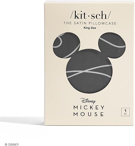 Vista 184 de Kitsch x Elf - Funda de almohada de satén con cremallera de tamaño queen/estándar, para el cabello y la piel, funda más suave que la seda, lavable a