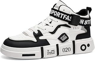Herren Laufschuhe Mode High Top Sneakers Freestyle Hi-Top Lässig Sportschuhe Freizeitschuhe Wanderschuhe Hoch TurnschuheFitness Hohe Schuhe Gr.39-45