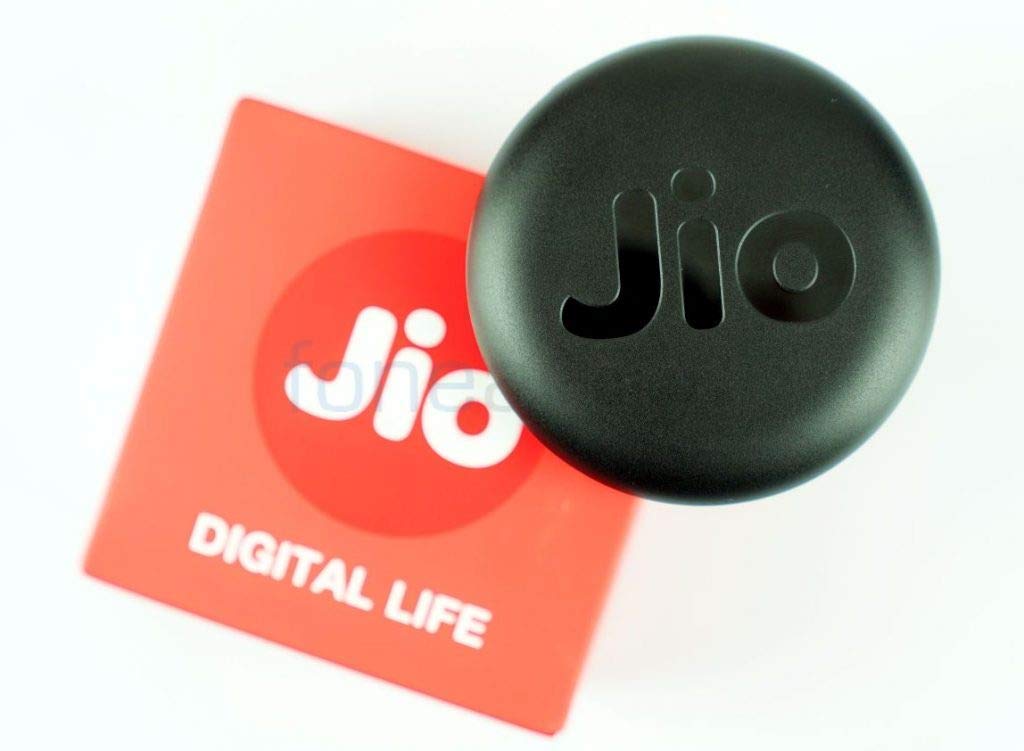 Reliance JioFi 150 Mbps Wireless Router 4G Hotspot Data Card Dongle (Black)