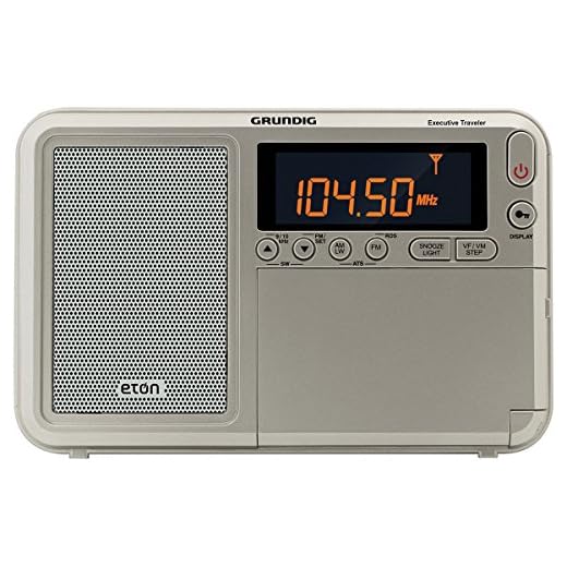 Eton Executive Traveler AM/FM/Longwave/Shortwave Radio with Auto Tuning Storage