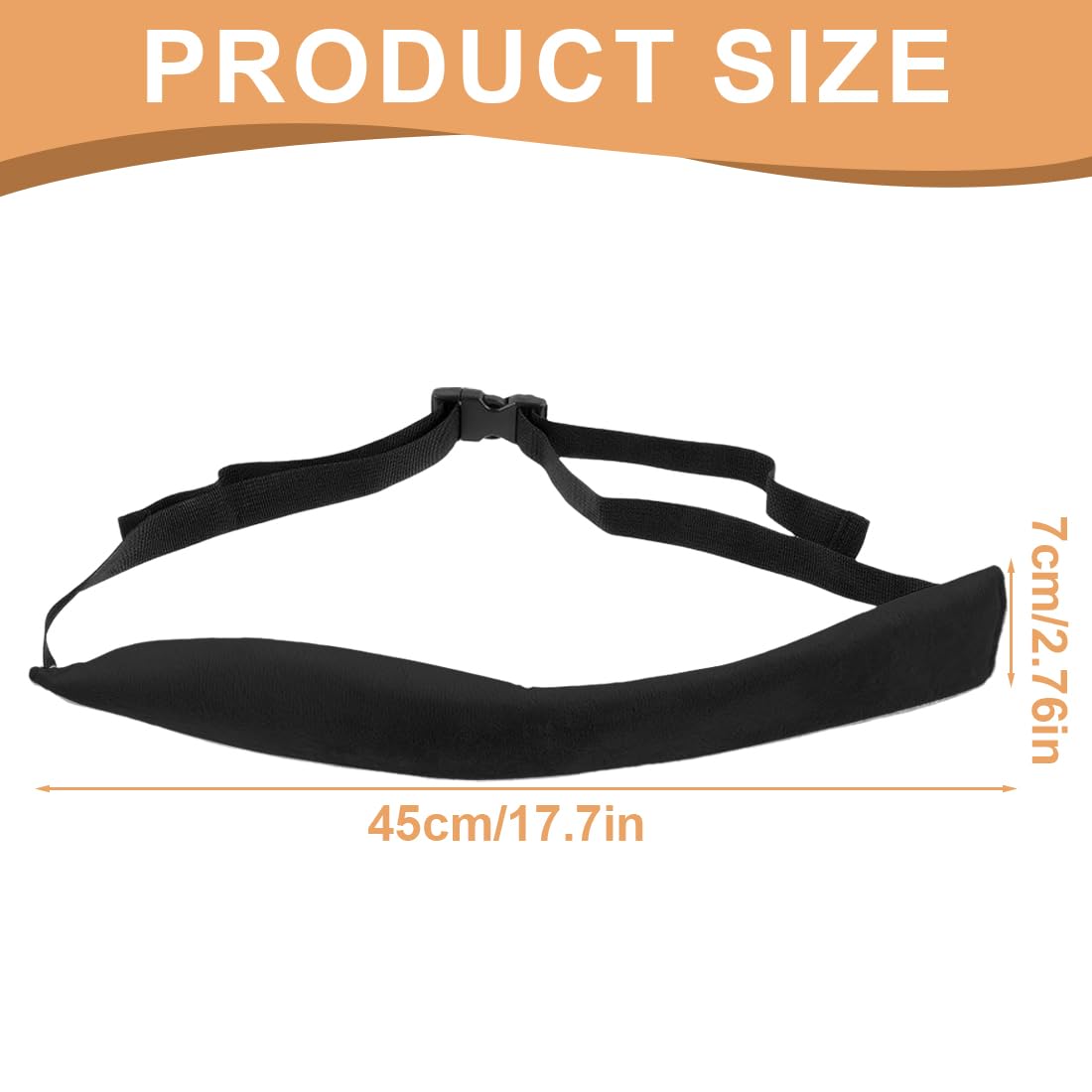 GXGM 1 Pezzi Cinture Seggiolone Pappa Universale, Cinturino Sicurezza Bambini, Cinghia Passeggino,Adatto Per Sdraietta Neonati, Sedie E Carrelli Per Stokke Tripp Trapp(Nero)