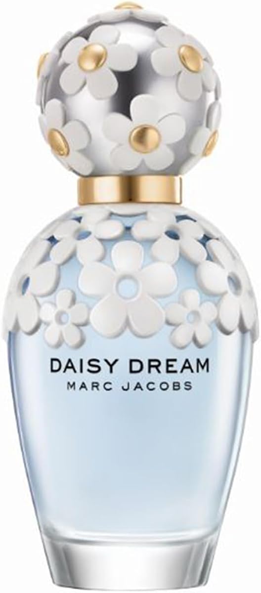 Marc Jacobs Daisy Dream Eau de Toilette – Perfume floral para mujer – Con notas de mora, jazmín, lichi y maderas blancas