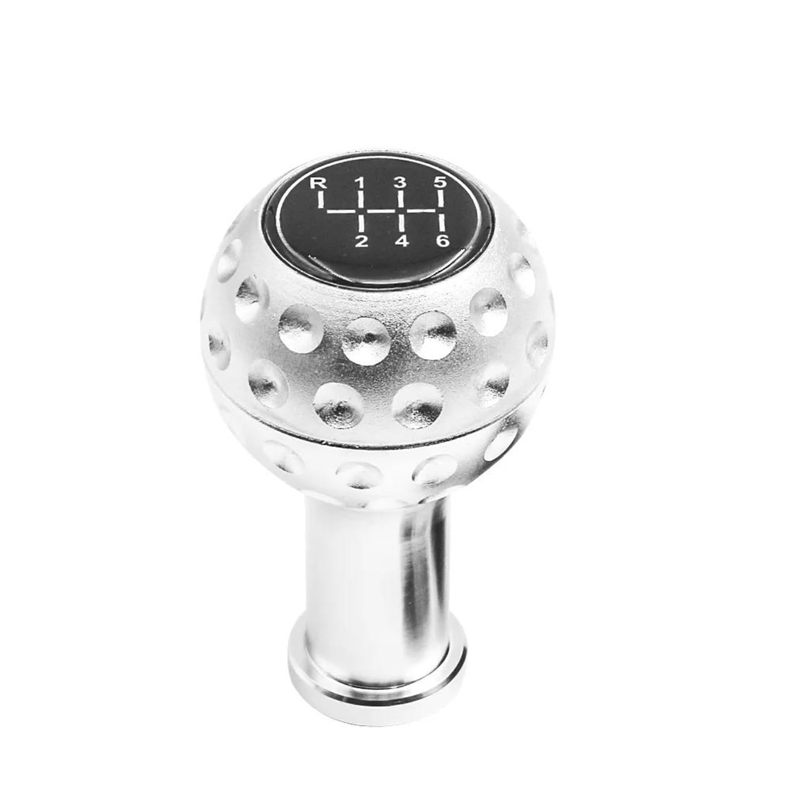 Sunbangoz Silver For Golf Shift Knob Shift Lever 5/6 Speed Shift Knob Car Gear Shift Lever(,6)