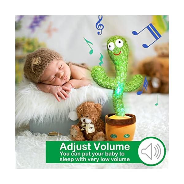 Pbooo-Dancing-Cactus-Mimicking-ToyTalking-Repeat-Singing-Sunny-Cactus-Toy-120-Pcs-Songs-for-Baby-15S-Record-Your-Sound-SingDancingRecordingLED Pbooo-Dancing-Cactus-Mimicking-ToyTalking-Repeat-Singing-Sunny-Cactus-Toy-120-Pcs-Songs-for-Baby-15S-Record-Your-Sound-SingDancingRecordingLED