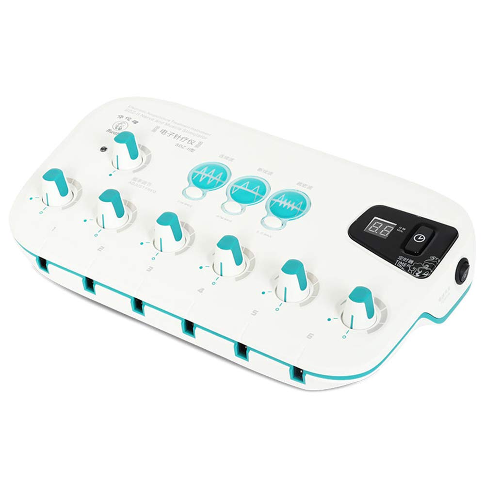 Aguja de acupuntura eléctrica, estimulador Muscular Electroacupuntura Aparato terapéutico Dispositivo masajeador