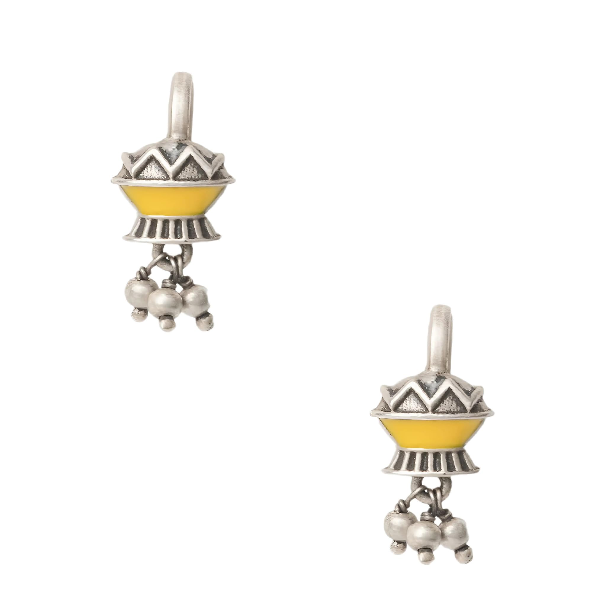 Dulcett India Meenakari Earcuffs for Women and Girls | Silver Replica Hand Made Ear clips Earrings For Women & Girls | Oxidised Silver Earrings With Ear cuffs For Women and Girls (B0D799L822) Amazon Price History, Amazon Price Tracker