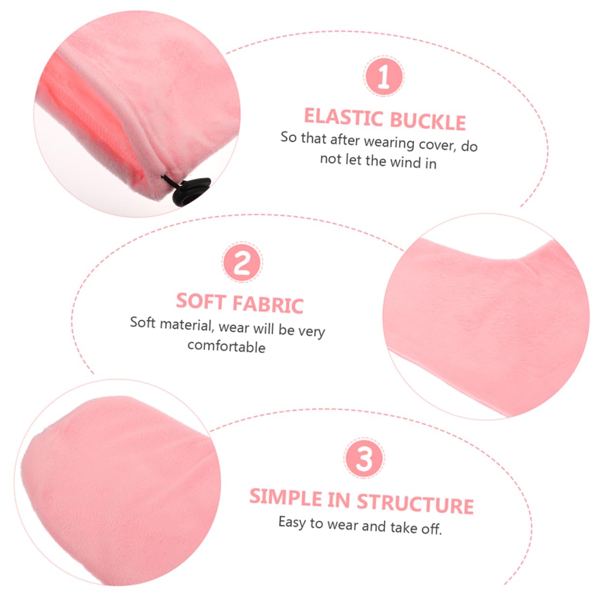 IWOWHERO 2 Pairs Wax Therapy Warm Foot Cover Grooming Glove Paraffin Wax Paraffin Bath Foot Cracked Heel Socks Foot Moisturizing Working Gloves Moisturizing Gloves Hot Spa Wax Cotton