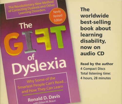 The Gift of Dyslexia Audio CD Set (4 CD Set) 0970065507 Book Cover