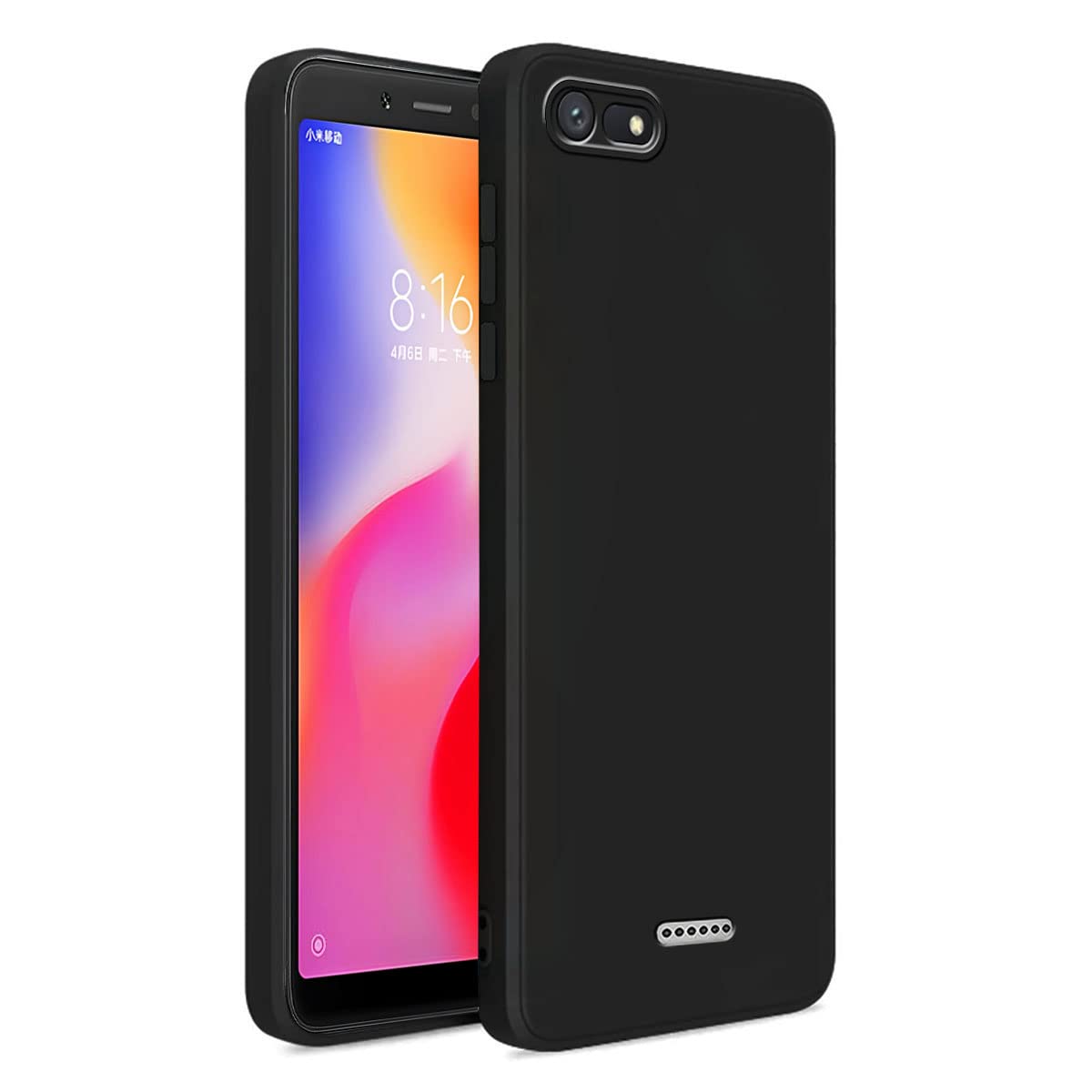 LIRAMARK Silicone Soft Back Cover Case for Xiaomi Redmi 6A (Black) (B0BS67BT9H) Amazon Price History, Amazon Price Tracker