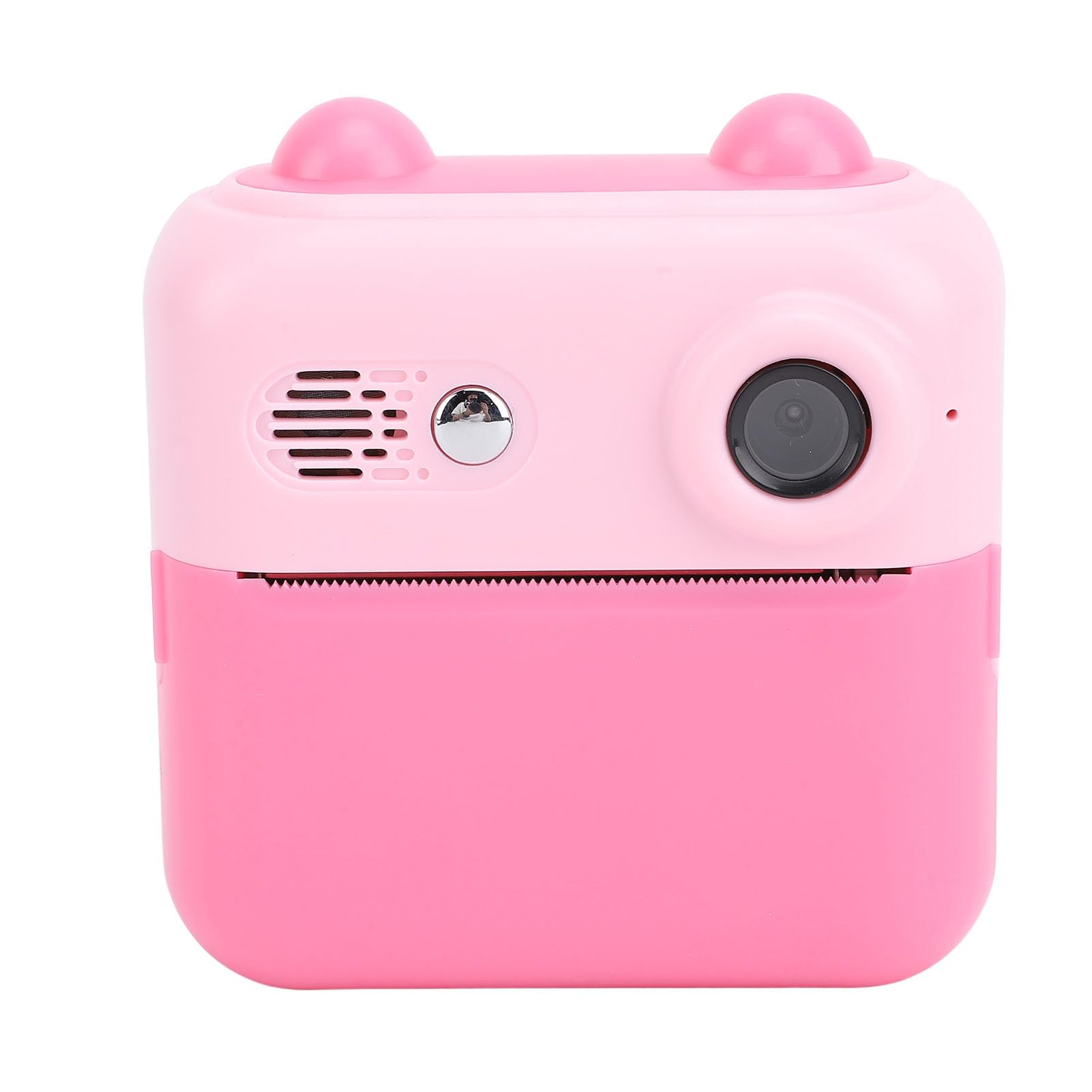 Instant Print Camera, Kids Selfie Camera 48MP 1080p Built-in Microphone for Entertainment (Pink)-image-26