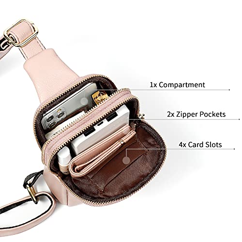 Image of Small Crossbody Bag Purse for Women, Ladies Handbag Shoulder Bags Wallet