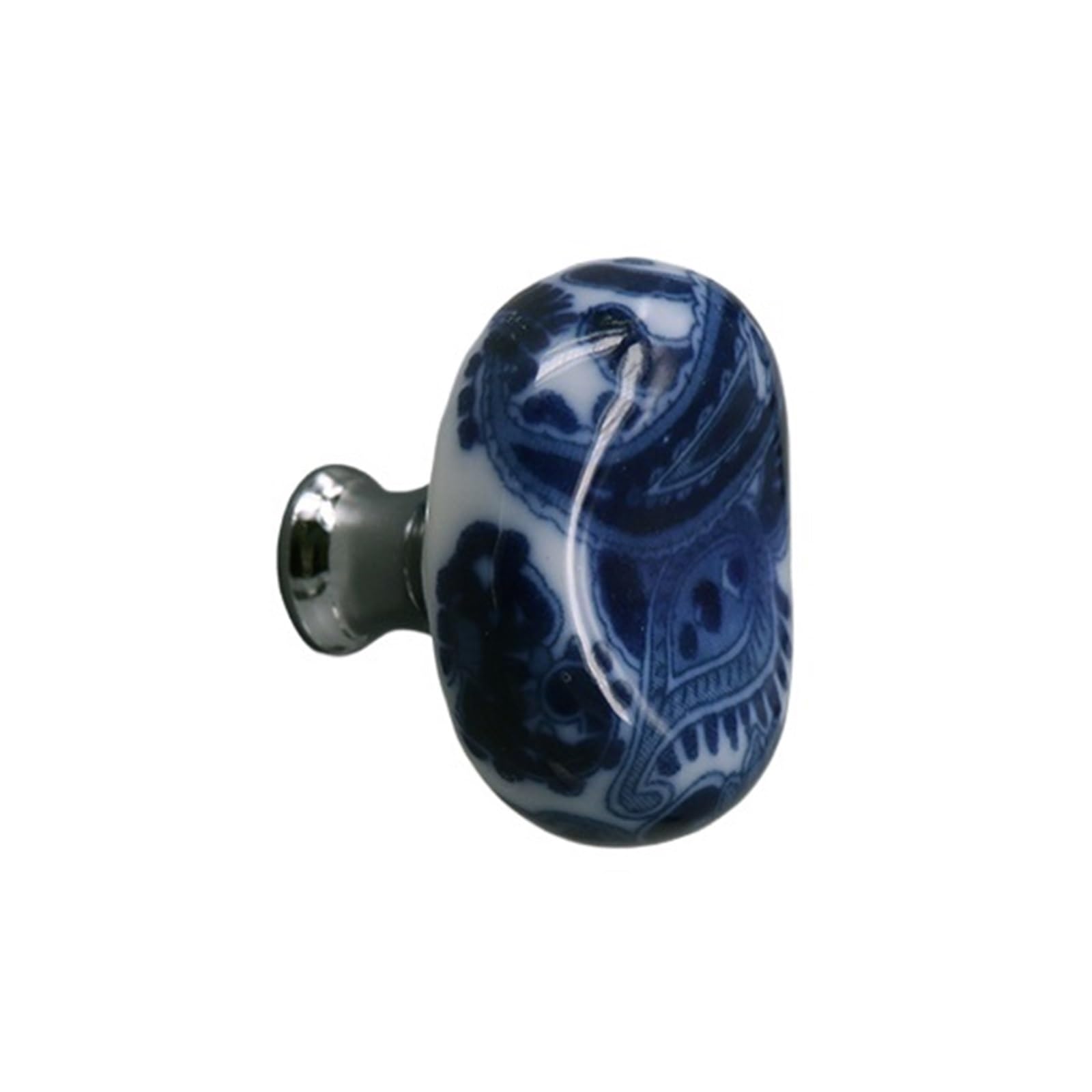 Kifsdlf Color6 Ceramic Handles And Knobs Handicraft Blue Drawer Dresser Handle Door Pulls Furniture Hardware For Cupboard Wardrobes Furniture(Color6)