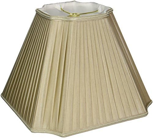 Royal Designs - Pantalla plisada de esquina de corte invertido, gris, 6.5 x 13.5 x 10.5 pulgadas