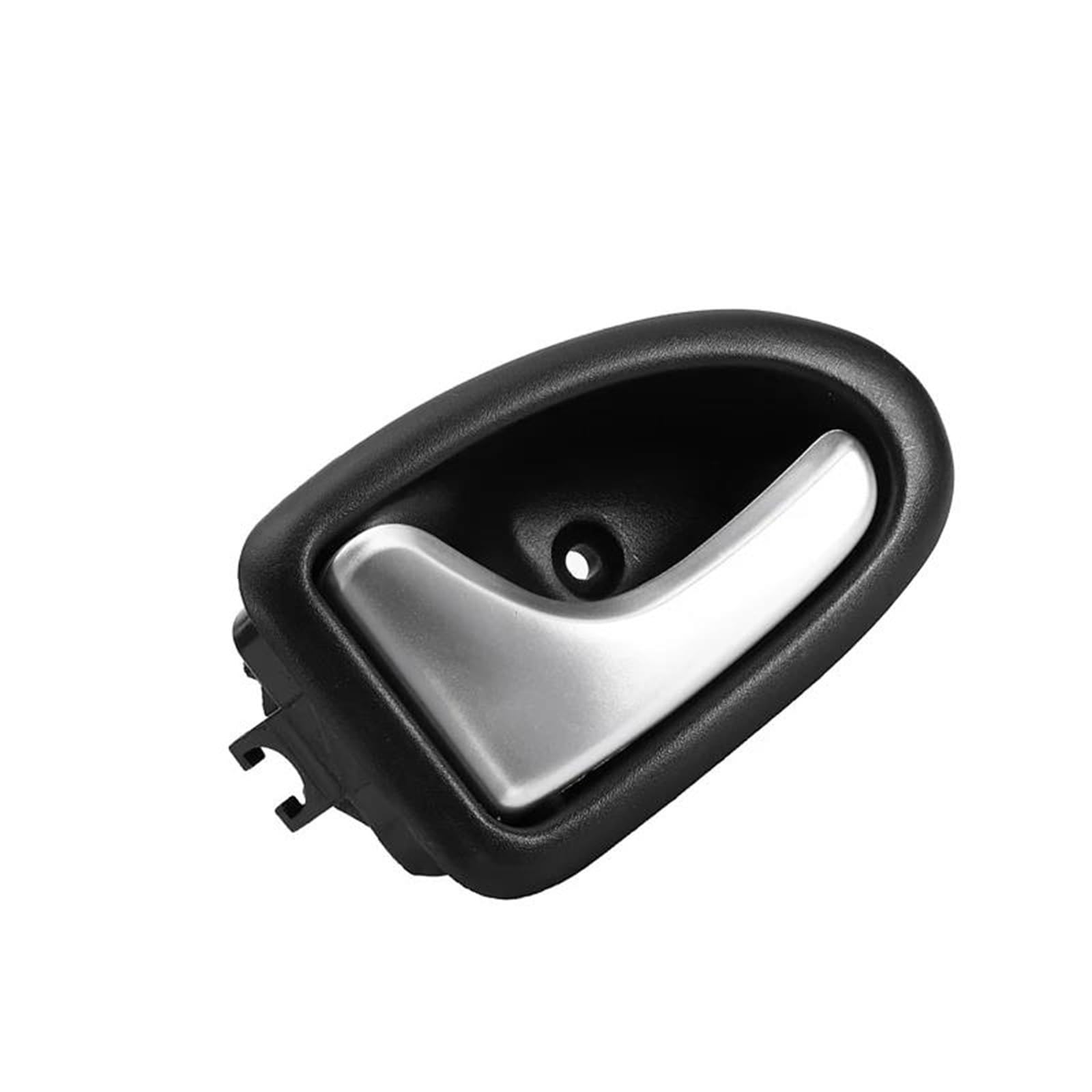 MBEZECar Interior Internal Door Handle Silver Left Right Door Handle for Renault Clio 2000-2009 2/3-4/5 Door (Color : Right)