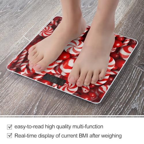 Báscula Digital de Baño con Vidrio Templado y Medidor miniatura 5