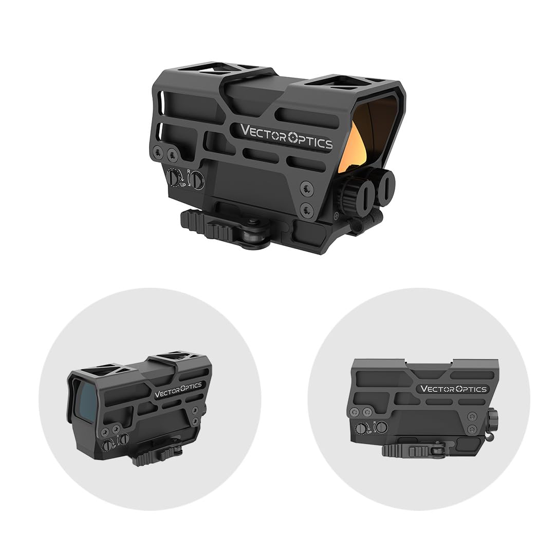 Vector Optics SCRD-67 Frenzy Plus 1x31x26 Rotpunkt Visier für Sport, Airsoft und Jagd, Luftgewehr, Ziel-Visier, Reflex-Visier, Red-Dot zum zielen