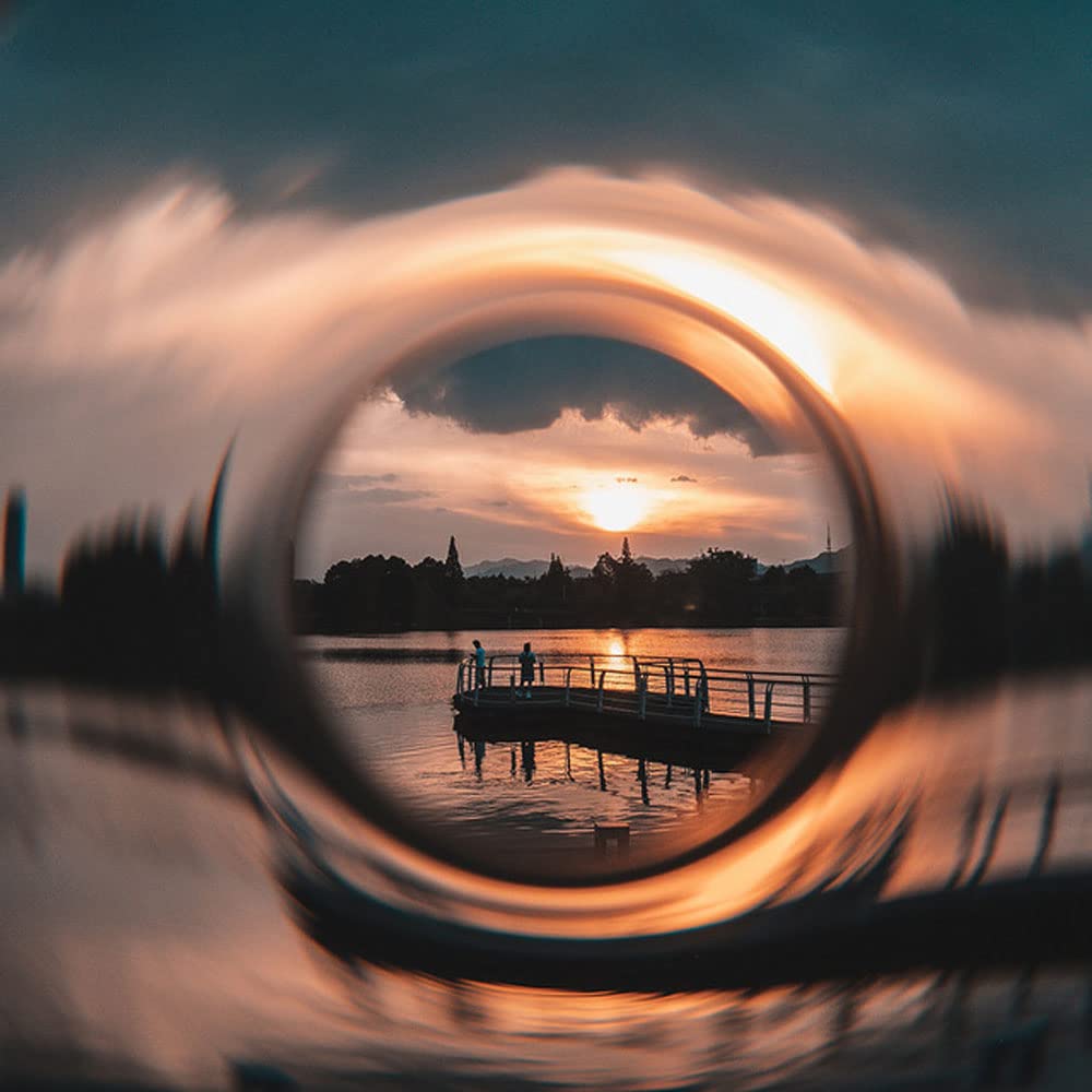 77mm Vortex Effetti Speciali Lens City Movie Swirl Blackhole Video Filtro Fotografico Accessori per Fotocamere