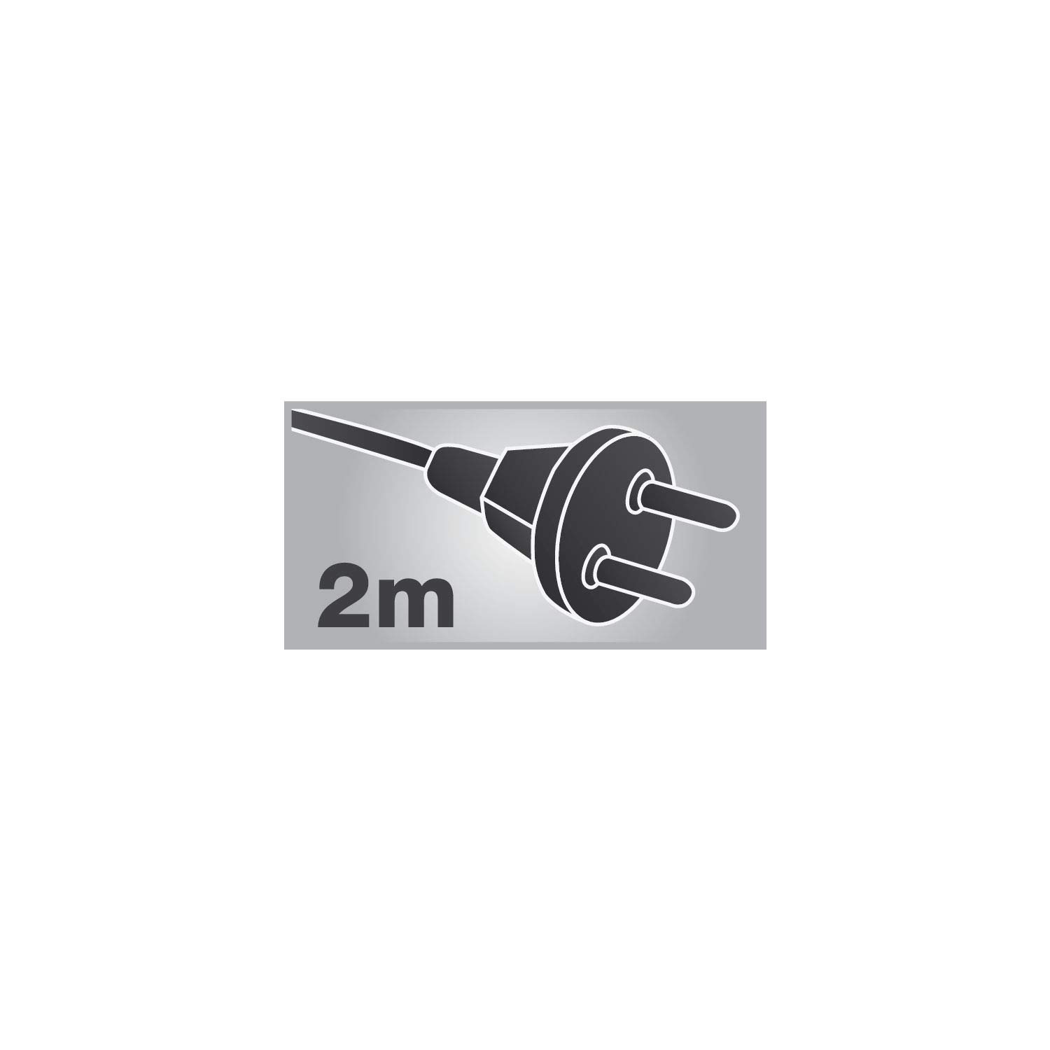 BACHMANN Presa da incasso LOOP IN CHARGE 1 presa 1 presa USB A/C 22 W con passacavo 2 m cavo di alimentazione per ufficio, sala riunioni e spazio abitativo in nero 938.201