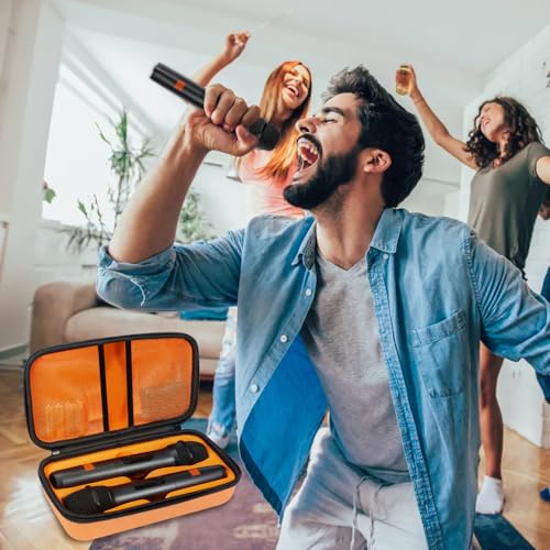 image for LZSIG Wireless Microphone Case Compatible with JBL 2 Mic System, Party
