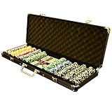 Unser 500er Poker-Spielset im edlen schwarzen Pokerkoffer mit 500 abgerundeten Laser Jetons, im einzigartigen OCEAN CHAMPION CHIP Design, enthält alles, was man für einem gemütlichen Pokerabend benötigt.